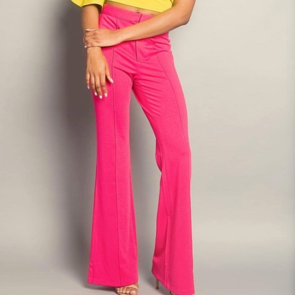 Pink High waist Pants